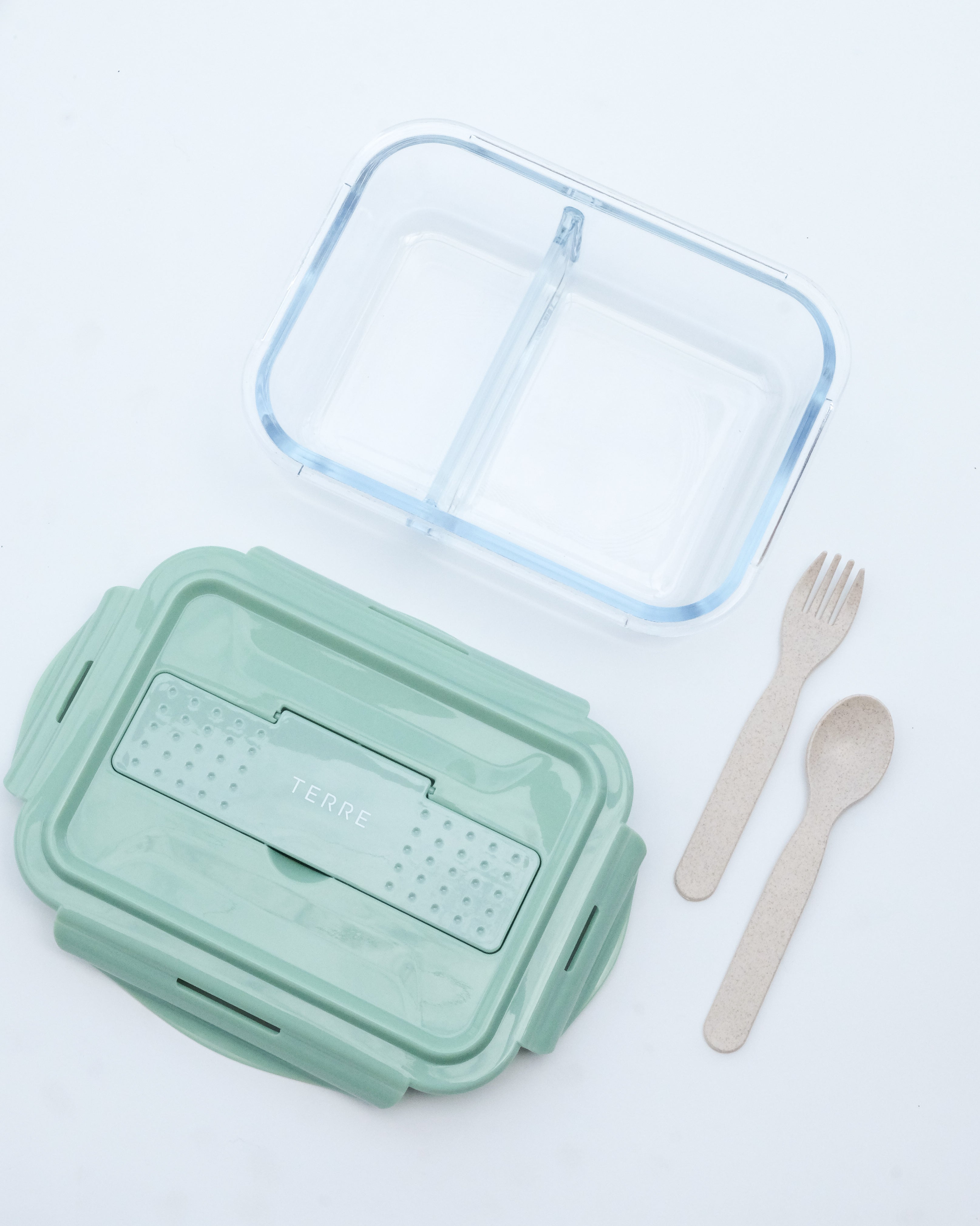 Terre | Store | Terrestore | Lunchbox | Container | Tupperware | Meal Prep | Reusable | Glass | Cutlery | Ecofriendly | Sustainability | Environment